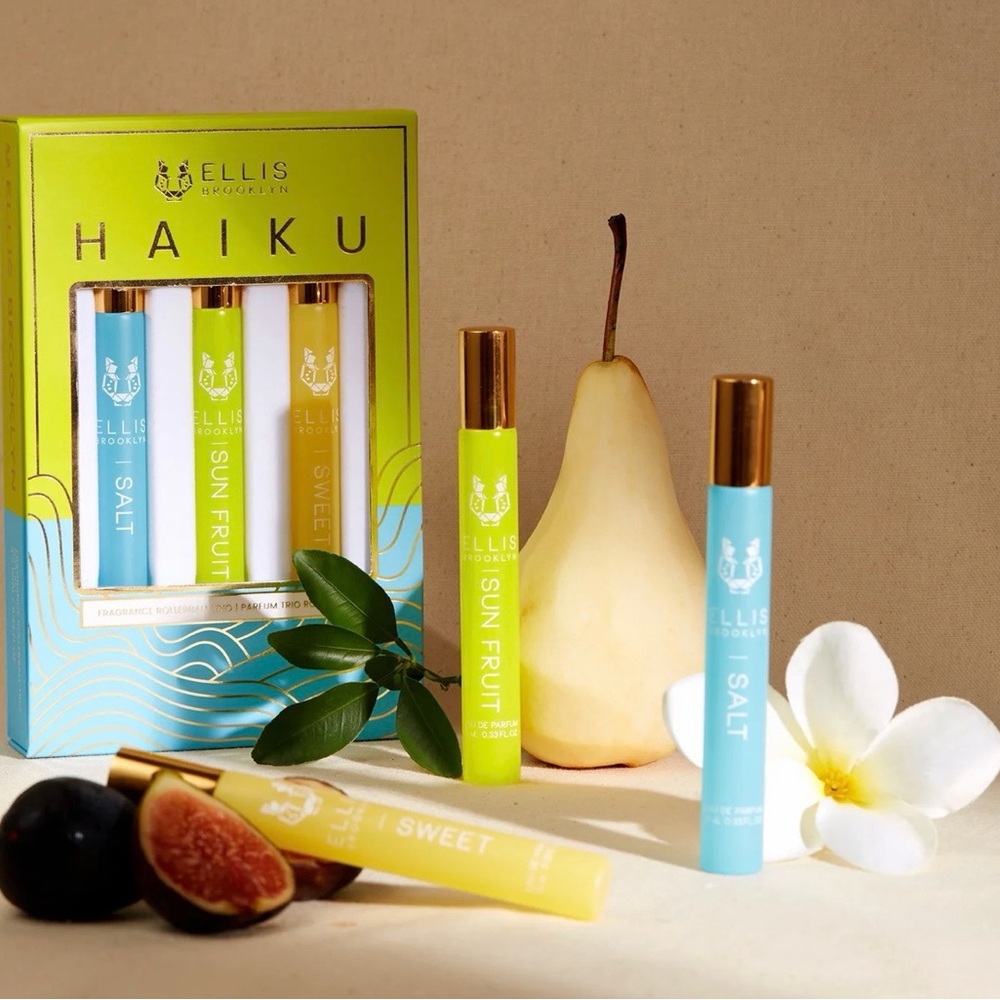 Ellis Brooklyn Haiku Fragrance Perfume Rollerball Trio Set - Picture 2 of 12